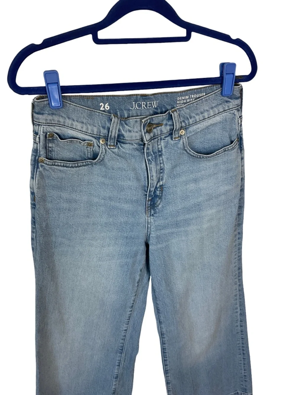 J. Crew Denim Trouser Jean